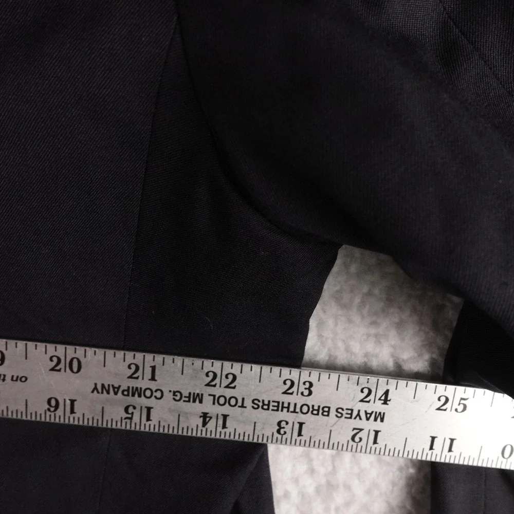 Brooks Brothers‎ 346 Mens Navy Blue Wool 2 Gold Button Blazer Sport Coat 48